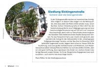 "1892 aktuell": Sicherer über die Sickingenstraße (Juli 2026)